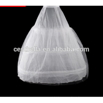 Simple White Tulle Petticoat Ball Gown Dress Bridal Petticoats Long